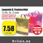 Магазин:Grossi,Скидка:Столовое вино G. Franteschini