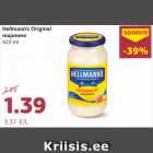 Hellmann’s Original 
majonees
420 ml