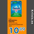 Finish
NÕUDEPESUTABLETID