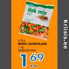 X-TRA
WOKI JUURVILJAD
1 kg 