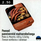 Peened pannivorstid maitserohelisega Maks & Moorits