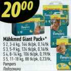 Mähkmed - Mähkmed Giant Pack+ Pampers