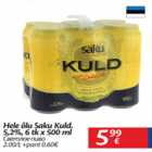 Allahindlus - Hele õlu Saku Kuld 