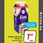 Täispiim 3,8-4,2%
Farmi, 2 l