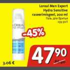 Allahindlus - Loreal Men Expert Hydra Sensitive raseerimisgeel