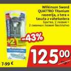 Allahindlus - Wilkinson Sword QUATTRO Titanium raseerija