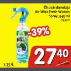 Allahindlus - Õhuvärskendaja Air Wick Fresh Waters Spray