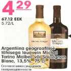 Магазин:Selver,Скидка:Аргентинское столовое вино