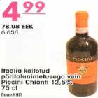 Alkohol - Itaalia vein Piccini Chianti