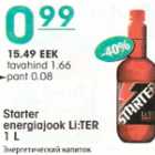 Allahindlus - Starter energiajook LI:TER