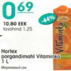 Allahindlus - Hortex porgandimahl Vitaminka