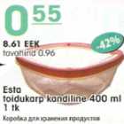 Esta toidukarp kandiline
