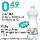 Allahindlus - Vichy mineraalvesi Classigue naturaalne