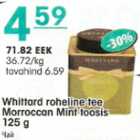 Whittard roheline tee Morroccan Mint toosis