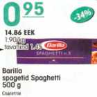 Allahindlus - Barilla spagetid Spaghetti