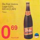 Allahindlus - Õlu Рuls vaskne
Lager 5,2%,
500 ml
