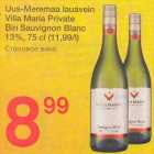 Uus-Meremaa lauavein
villa Маriа Private
Bin Sauvignon Blanc