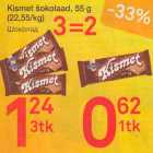 Allahindlus - Kismet šokolaad, 55 g