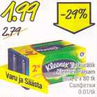 Taskurätiku Kleenex Palsam Box