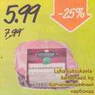 Luha suitsukaelakarbonaad, kg