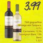 Tšiili geograafilise tähisega vein Tarapaca, 0,75 l