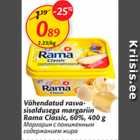 Allahindlus - Vähendatud rasvasisaldusega margariin Rama Classic