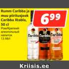 Allahindlus - Rumm Caribba ja
muu piiritusjook
Caribba Xtabla,
50 cl

