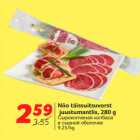 Allahindlus - Nõo täissuitsuvorst
 juustumantlis, 280 g
