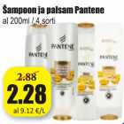 Магазин:Grossi,Скидка:Шампунь и бальзам Pantene