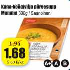 Allahindlus - Kana-köögivilja püreesupp Mamma