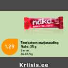 Allahindlus - Toorbatoon marjanauding
Nakd, 35 g
