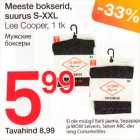 Meeste bokserid, suurus S-XXL