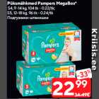 Mähkmed - Püksmähkmed Pampers MegaBox*

