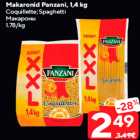 Allahindlus - Makaronid Panzani, 1,4 kg

