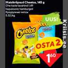 Allahindlus - Maisikrõpsud Cheetos, 145 g


