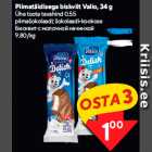 Allahindlus - Piimatäidisega biskviit Valio, 34 g
Ühe toote tavahind 0.55

