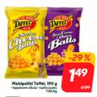 Магазин:Hüper Rimi, Rimi, Mini Rimi,Скидка:Кукурузные шарики Taffel, 190 г