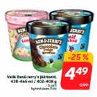 Выбор мороженого Ben & Jerry's,
438-465 мл / 402-408 г