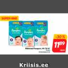 Mähkmed Pampers, 44-76 tk*