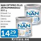 Allahindlus - NAN OPTIPRO OLUS JÄTKUPIIMASEGU 800 G