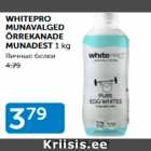 Allahindlus - WHITERPRO MUNAVALGED ÕRREKANADE MUNADEST 1 kg