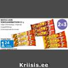 Allahindlus - NESTLE LION ŠOKOLAADIBATOON 60 g