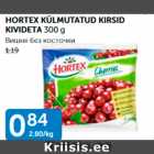 HORTEX KÜLMUTATUD KIRSID KIVIDETA 300 g