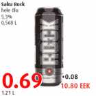 Alkohol - Saku Rock hele õlu