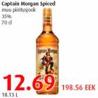 Allahindlus - Captain Morgan Spiced muu piiritusjook