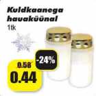 Kuldkaanega hauaküünal 1 tk