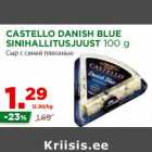 CASTELLO DANISH BLUE
SINIHALLITUSJUUST 100 g