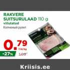 RAKVERE
SUITSURULAAD 110 g