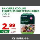 RAKVERE KODUNE
PIKKPOISS KÜPSETUSKARBIS
700 g