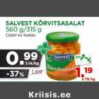 SALVEST KÕRVITSASALAT
560 g/315 g